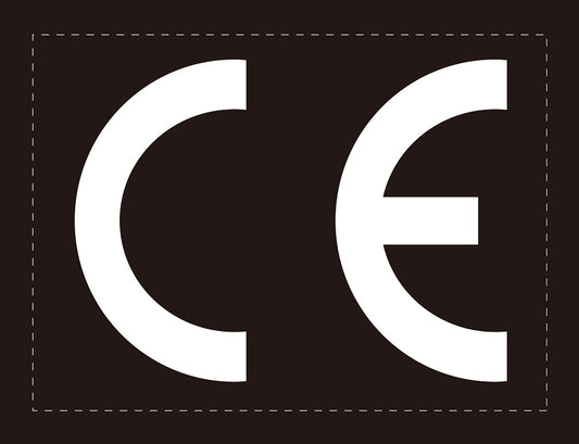 1000 CE sticker electrical appliances license plate 12 - 60 mm ES-CE-88