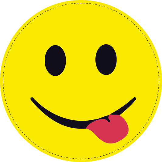 1000 smiley stickers 2-10 cm large quantities particularly affordable LH-SMI-0140