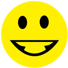 1000 smiley stickers 2-10 cm large quantities particularly affordable LH-SMI-0230