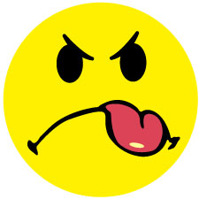 1000 smiley stickers 2-10 cm large quantities particularly affordable LH-SMI-0240