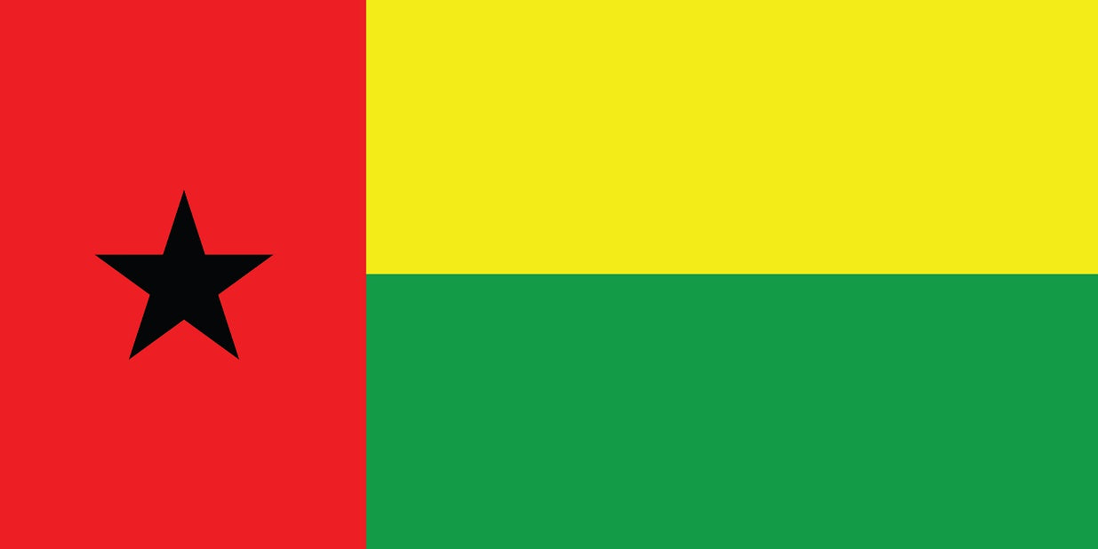 Sticker flag of Guinea-Bissau 5-60cm Weatherproof ES-FL-GBI