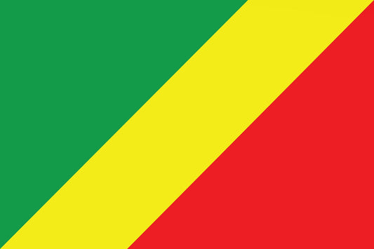 Sticker flag of the Democratic Republic of the Congo 5-60cm Weatherproof ES-FL-KON
