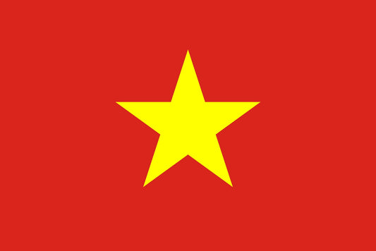 Sticker flag of Vietnam 5-60cm Weatherproof ES-FL-VTM