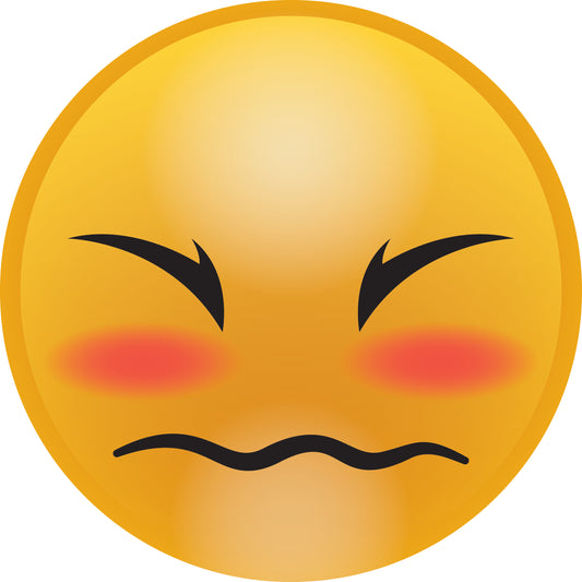 Smiley sticker 2 - 60 cm size Quantities very cheap LH-SMI-10490