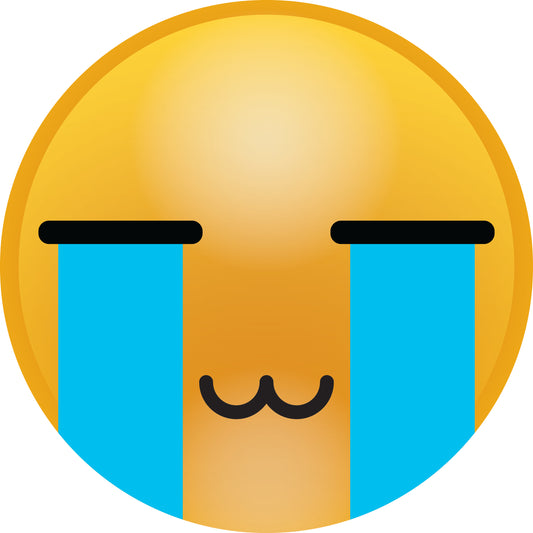 Smiley sticker 2 - 60 cm size Quantities very cheap LH-SMI-10500