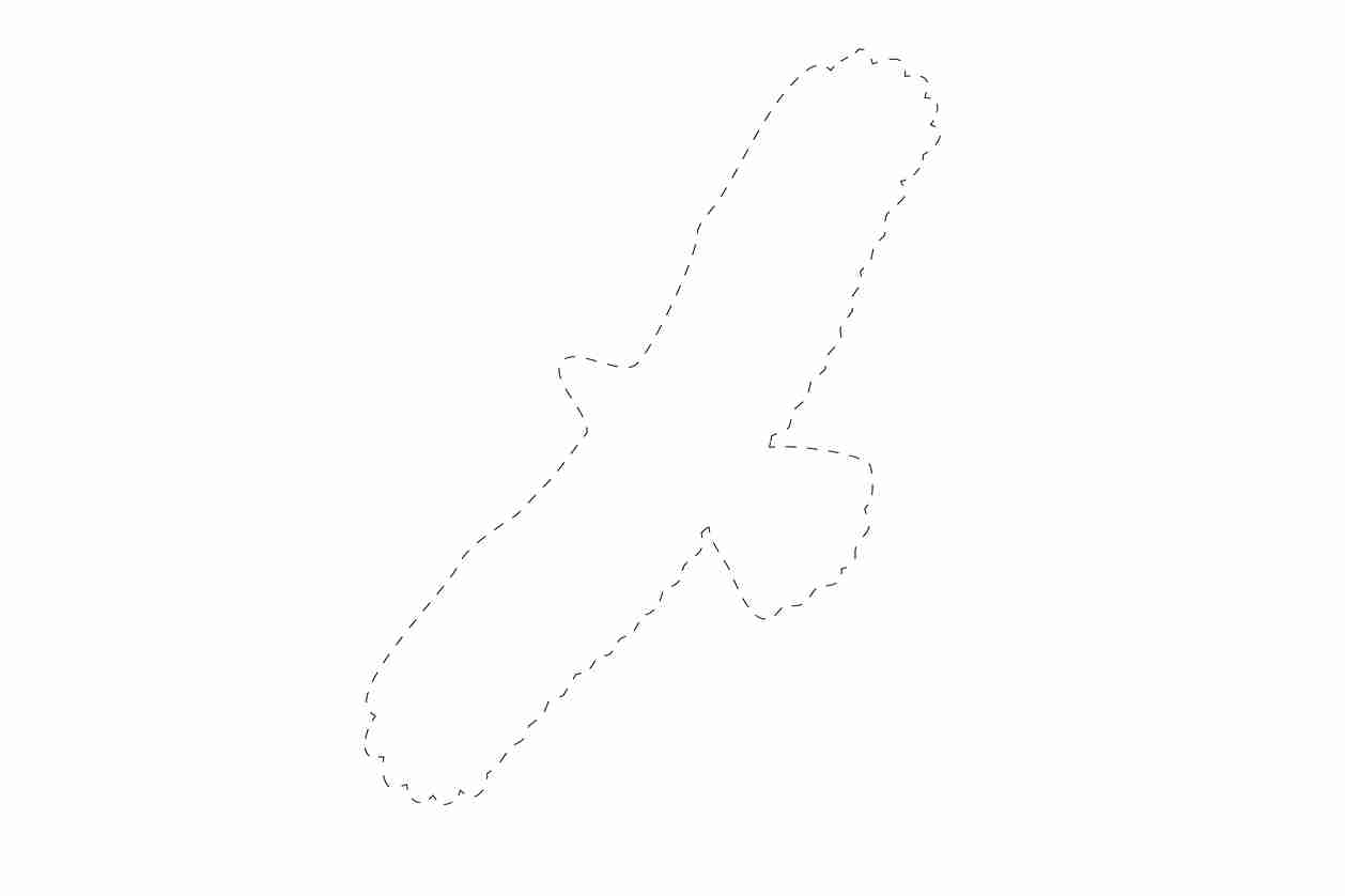 Bird protection sticker 10-50 cm LH-VOG-100-0, white color, made of weatherproof plastic