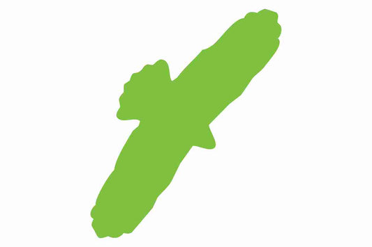 Bird protection sticker 10-50 cm LH-VOG-90-67, green color, made of weatherproof plastic