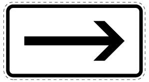 1 Stuk of traffic sign  2-15 cm LH-Verk-1000-20