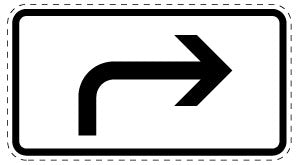 1 Stuk of traffic sign  2-15 cm LH-Verk-1000-21