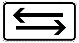 1 Stuk of traffic sign  2-15 cm LH-Verk-1000-30