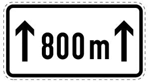 1 Stuk of traffic sign  2-15 cm LH-Verk-1001-30