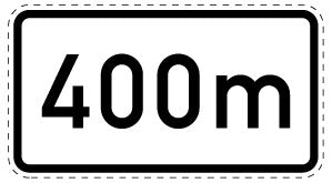 1 Stuk of traffic sign  2-15 cm LH-Verk-1004-33