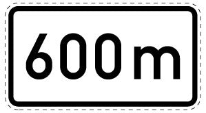 1 Stuk of traffic sign  2-15 cm LH-Verk-1004-34