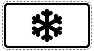 1 Stuk of traffic sign  2-15 cm LH-Verk-1007-30