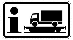 1 Stuk of traffic sign  2-15 cm LH-Verk-1010-14