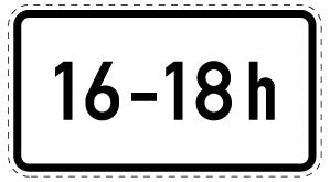 1 Stuk of traffic sign  2-15 cm LH-Verk-1040-30