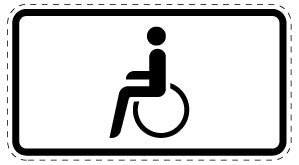 1 Stuk of traffic sign  2-15 cm LH-Verk-1044-10