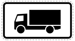 1 Stuk of traffic sign  2-15 cm LH-Verk-1048-12