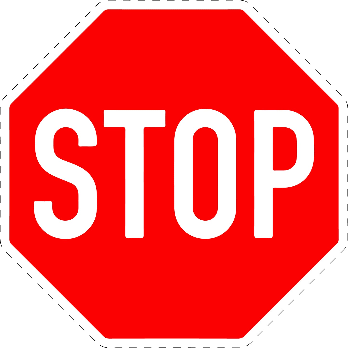 1 Stuk traffic sign "Stop! Yield right of way!" 2-15 cm LH-Verk-206
