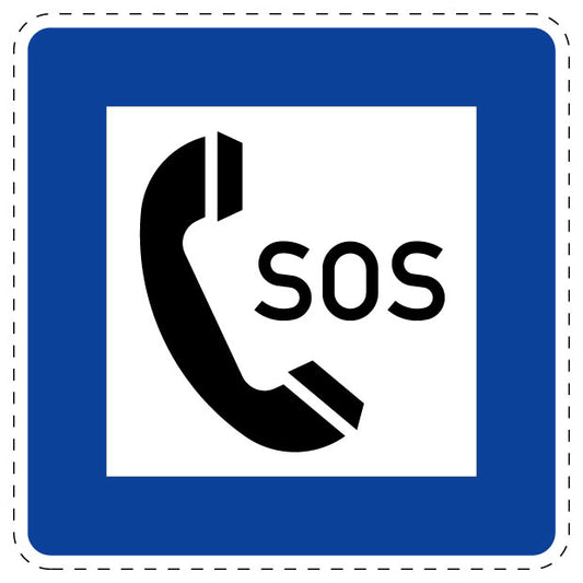 1 Stuk of traffic sign  2-15 cm LH-Verk-365-51