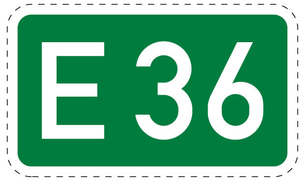 1 Stuk of traffic sign  2-15 cm LH-Verk-410
