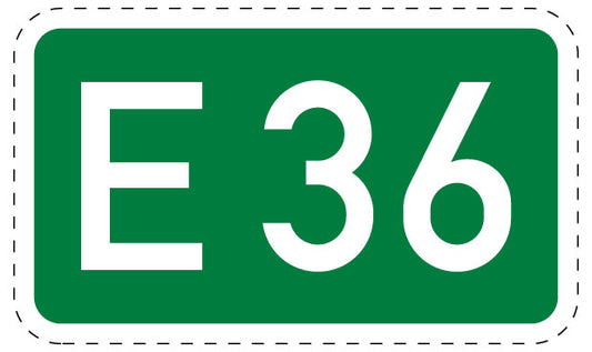 1 Stuk of traffic sign  2-15 cm LH-Verk-410