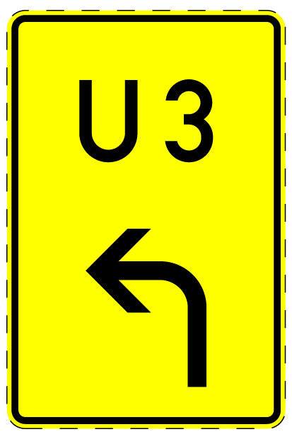 1 Stuk of traffic sign  2-15 cm LH-Verk-455-10