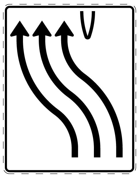 1 Stuk of traffic sign  2-15 cm LH-Verk-501-12