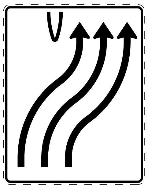 1 Stuk of traffic sign  2-15 cm LH-Verk-501-22