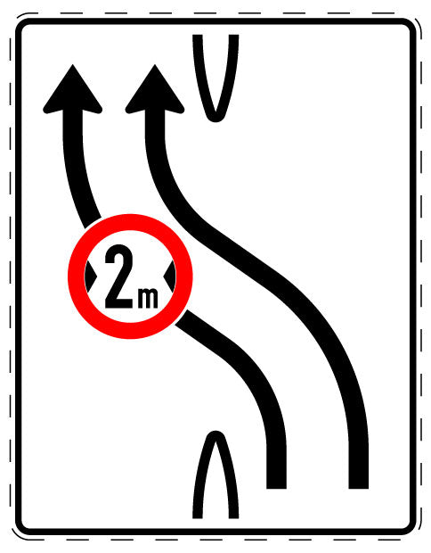 1 Stuk of traffic sign  2-15 cm LH-Verk-505-11