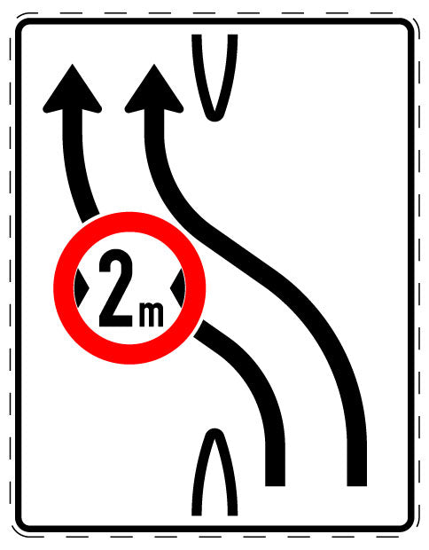 1 Stuk of traffic sign  2-15 cm LH-Verk-505-12
