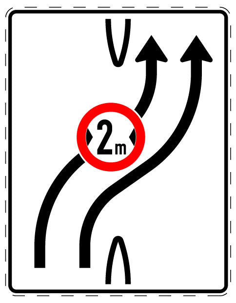1 Stuk of traffic sign  2-15 cm LH-Verk-505-21