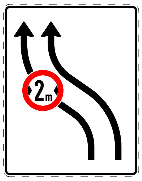 1 Stuk of traffic sign  2-15 cm LH-Verk-515-11