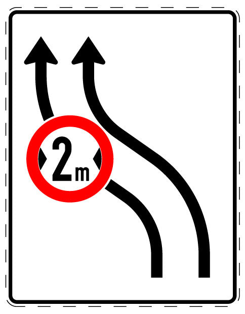 1 Stuk of traffic sign  2-15 cm LH-Verk-515-12