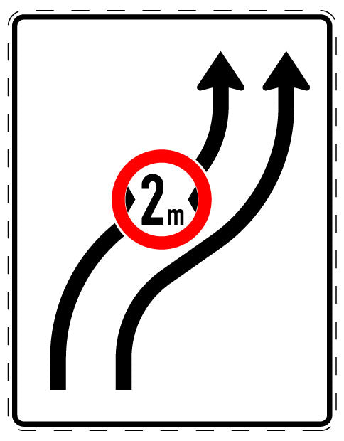 1 Stuk of traffic sign  2-15 cm LH-Verk-515-21