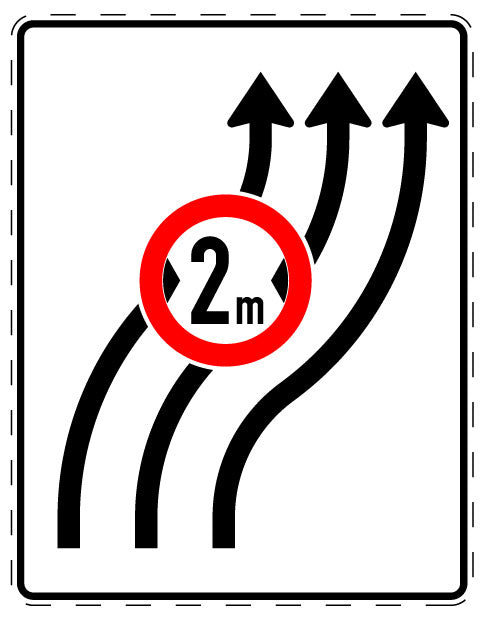 1 Stuk of traffic sign  2-15 cm LH-Verk-515-23