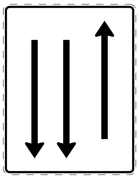 1 Stuk of traffic sign  2-15 cm LH-Verk-522-32