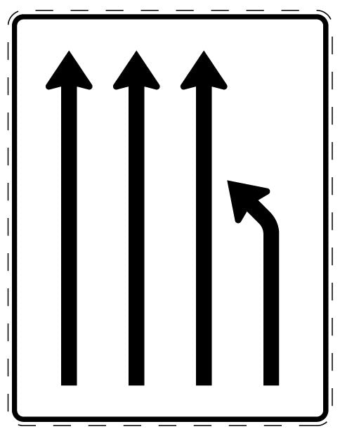 1 Stuk of traffic sign  2-15 cm LH-Verk-531-12