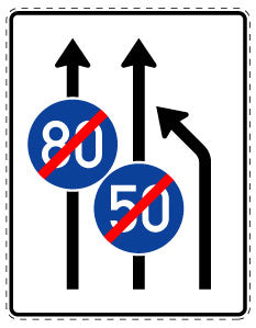 1 Stuk of traffic sign  2-15 cm LH-Verk-535-11