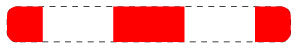 1 Stuk of traffic sign  2-15 cm LH-Verk-600-30