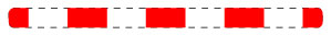 1 Stuk of traffic sign  2-15 cm LH-Verk-600-32