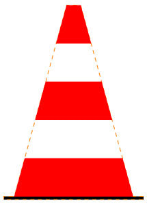 1 Stuk of traffic sign  2-15 cm LH-Verk-610-40