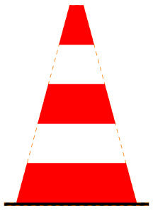 1 Stuk of traffic sign  2-15 cm LH-Verk-610-41