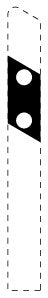 1 Stuk of traffic sign  2-15 cm LH-Verk-620-41