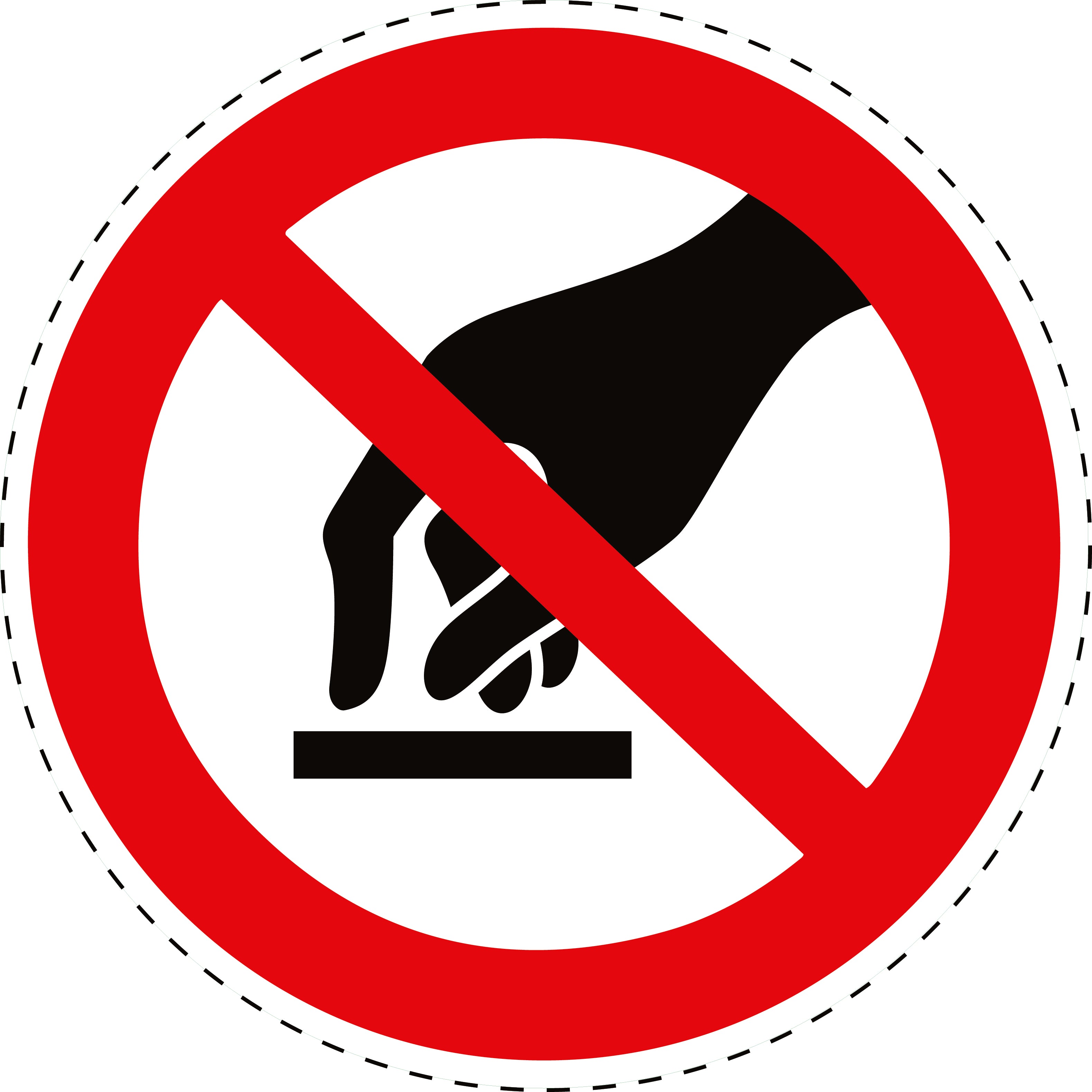 No Prying Sticker 1 stuck Prohibition sticker