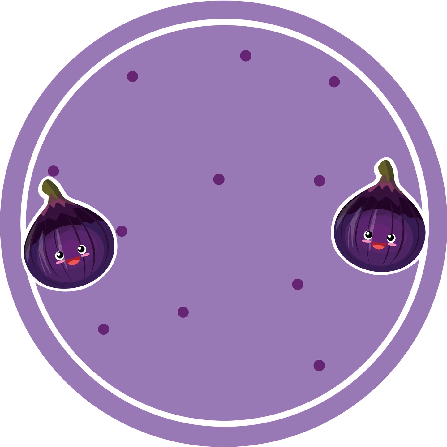 Jam stickers, preserving lables, household lables, round shape labels with matte finish LHMAR17270-Fig