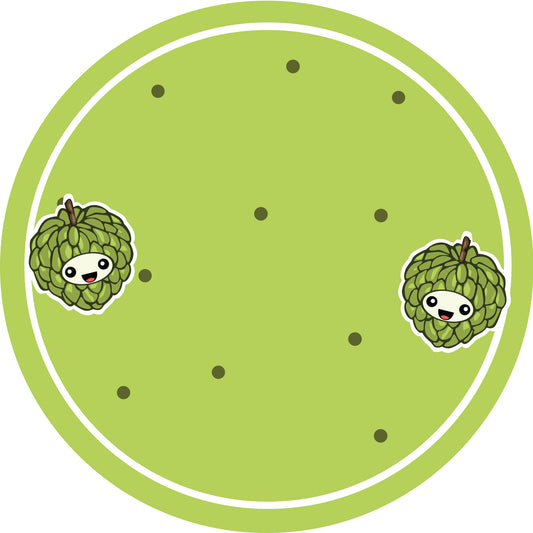 Jam stickers, preserving lables, household lables, round shape labels with matte finish LHMAR17440-Cinnamon Apple