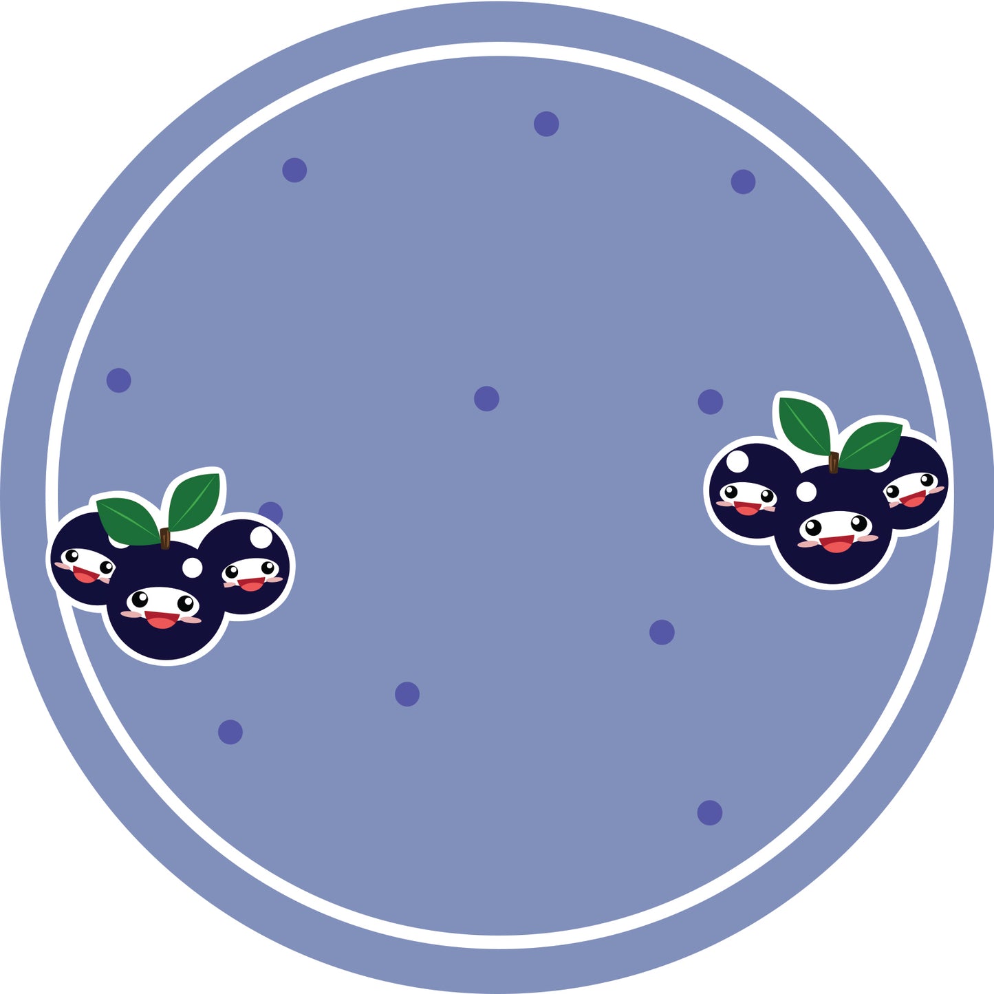 Jam stickers, preserving lables, household lables, round shape labels with matte finish LHMAR17540-Jabuticaba Berries
