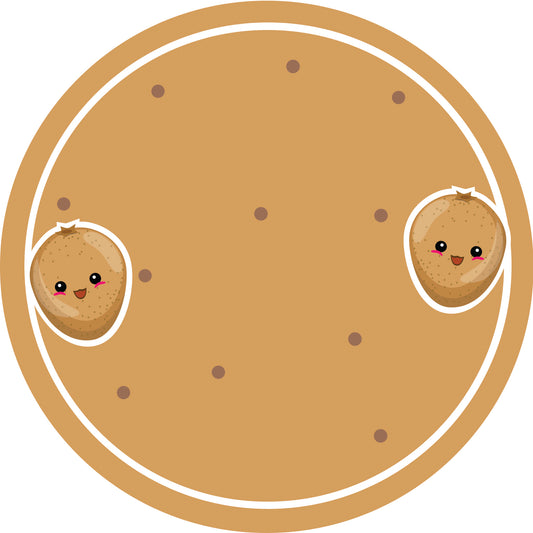 Jam stickers, preserving lables, household lables, round shape labels with matte finish LHMAR17610-Lucuma