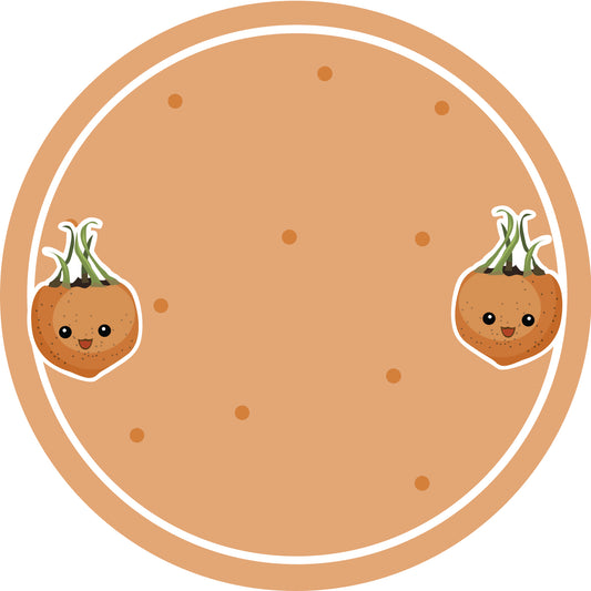 Jam stickers, preserving lables, household lables, round shape labels with matte finish LHMAR17640-Medlar